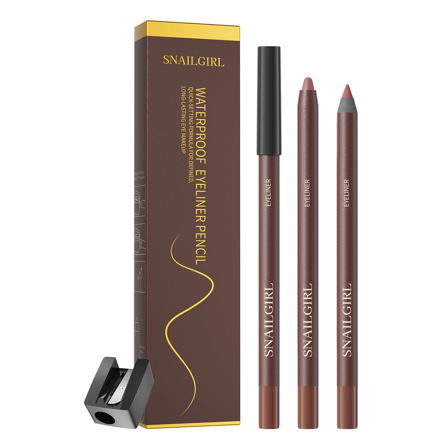 Snailgirl Waterproof Eyeliner Pencil
