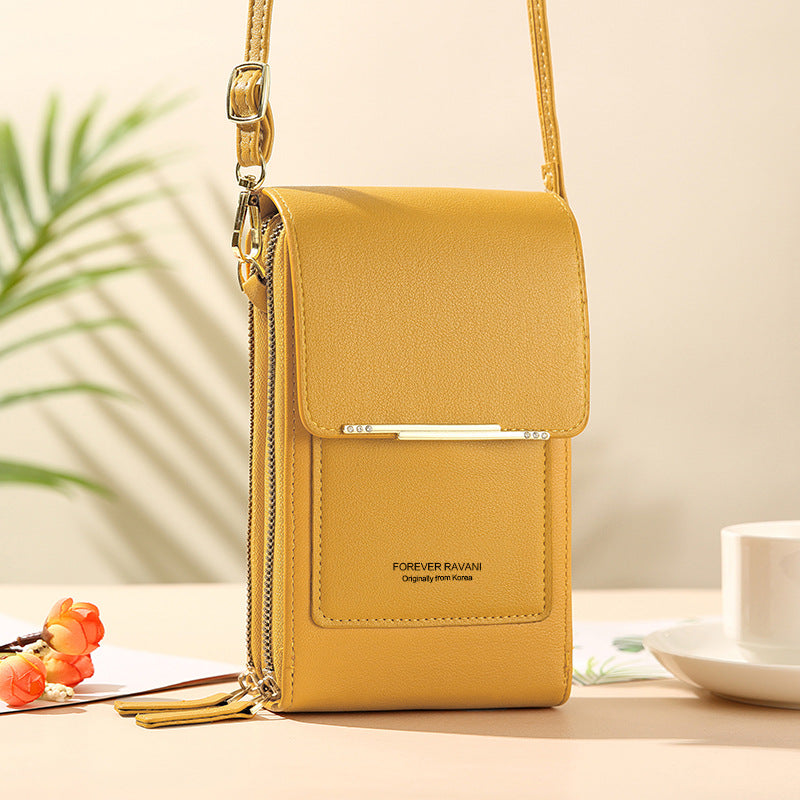 Women’s Waterproof Touch Screen Crossbody Wallet Bag