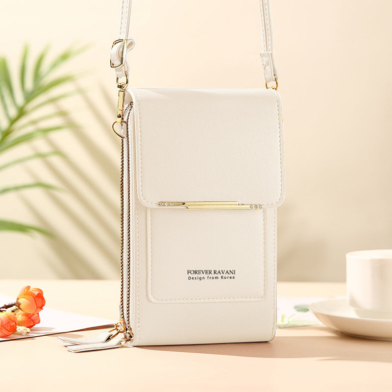 Women’s Waterproof Touch Screen Crossbody Wallet Bag