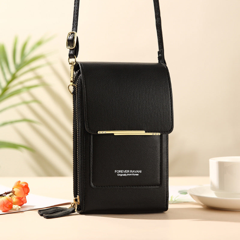 Women’s Waterproof Touch Screen Crossbody Wallet Bag
