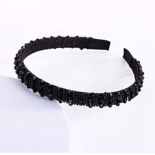 Ladies Crystal Beaded Headband Alice Band