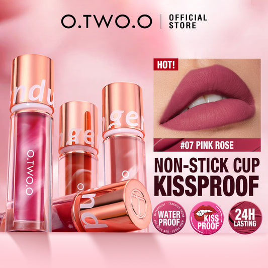 O.TWO.O  Matte Liquid Lipstick Long Lasting Waterproof