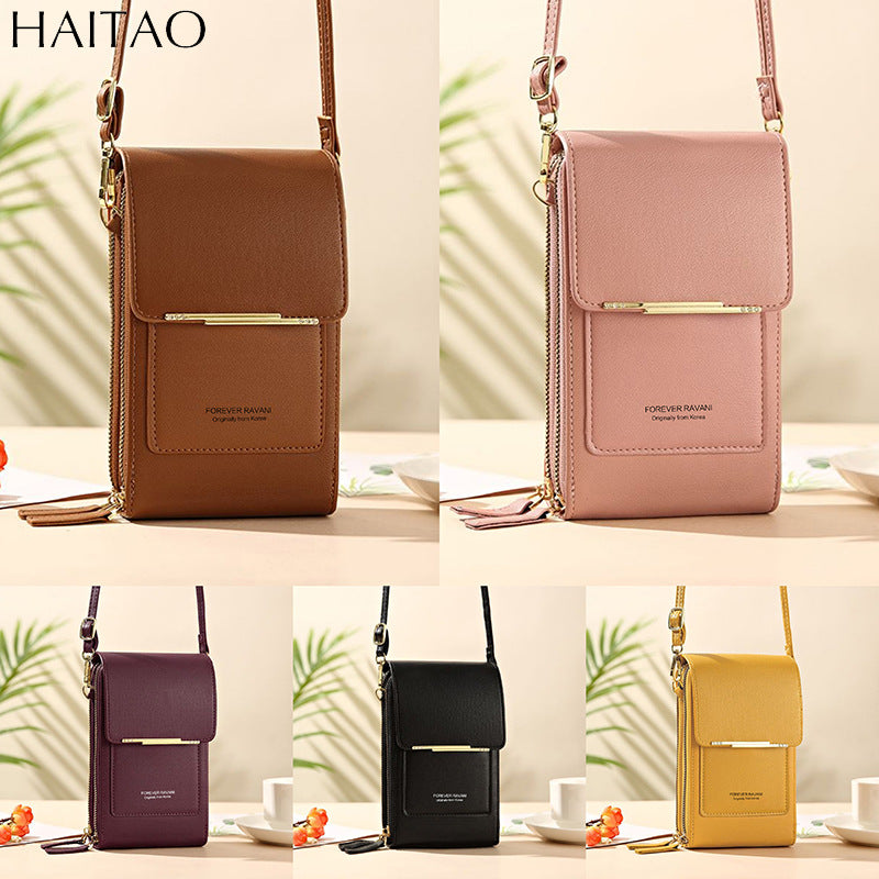 Women’s Waterproof Touch Screen Crossbody Wallet Bag