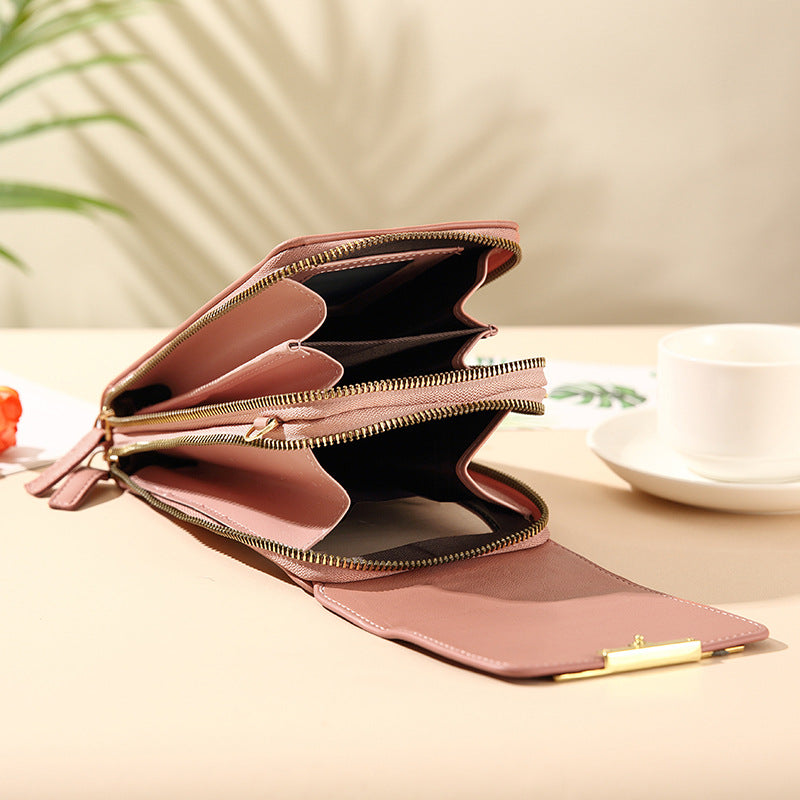 Women’s Waterproof Touch Screen Crossbody Wallet Bag