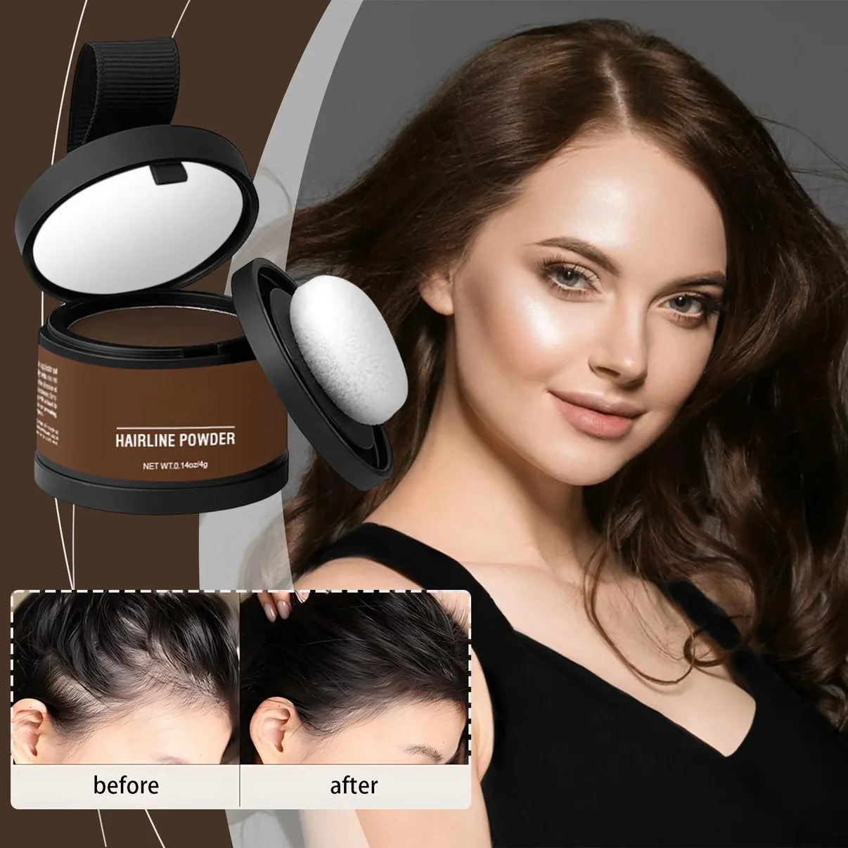 VERONNI Enhance Hairline Powder - (4g)