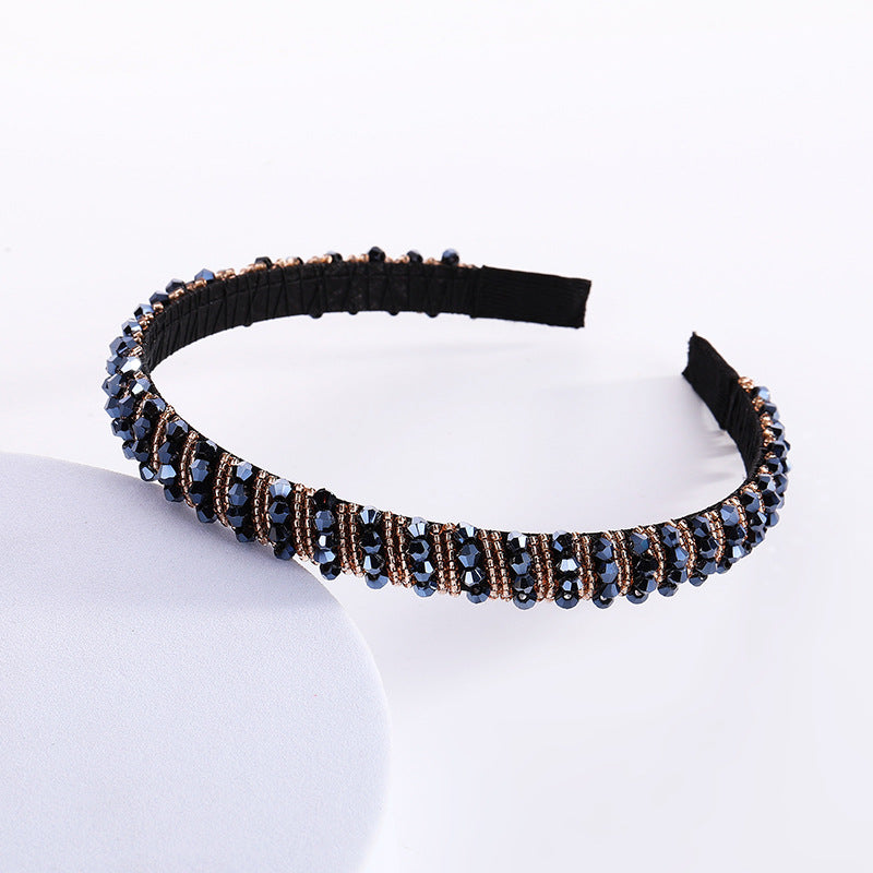 Ladies Crystal Beaded Headband Alice Band
